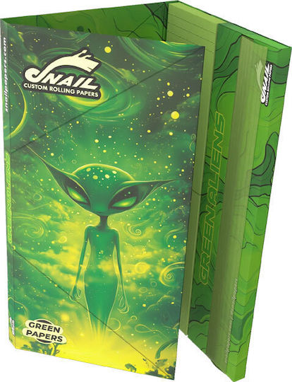 Snail Листчета за свиване на цигари Кинг Сайз Слим с Тръбички 1бр
