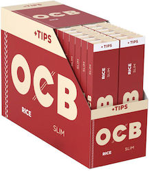 Ocb Χαρτάκια Slim King Size με Τζιβάνες 32τμχ