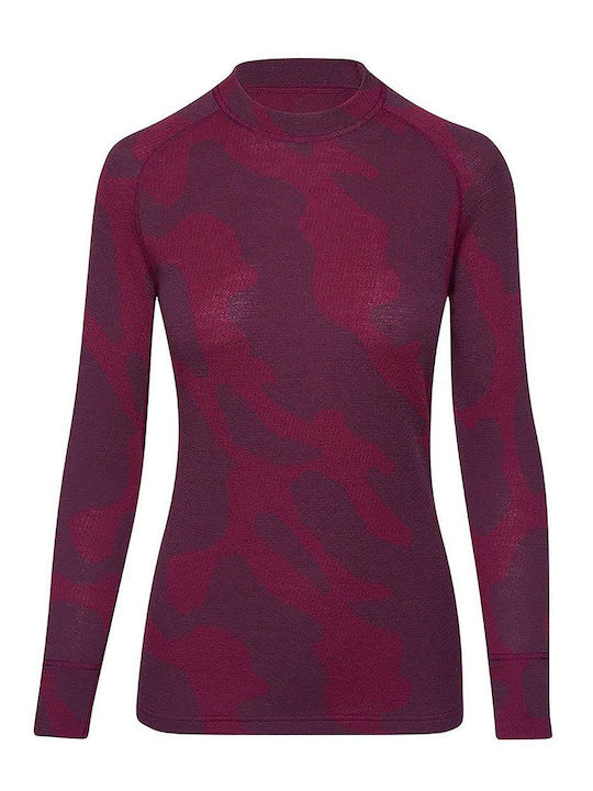 Thermowave Damen Thermo Langarmshirt Lila