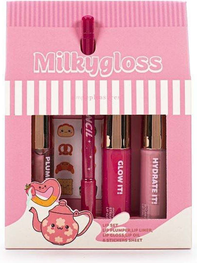 Tri-Coastal Design MIkygloss Сет за грим за лицето Устни 4бр