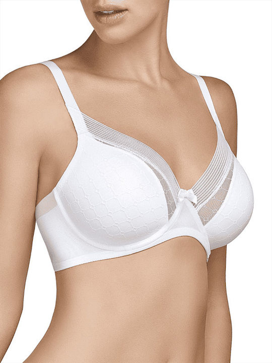 Bra with Light Padding Underwire Ivory