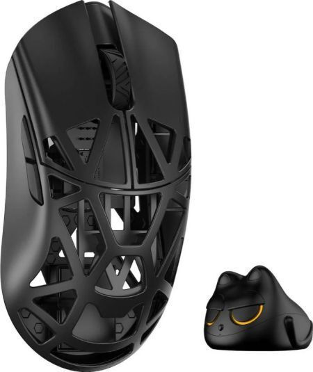 WLmouse Optical Beast X Pro Kabellos & Verkabelt Maus Schwarz