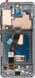 Ecran cu Cadru pentru SAMSUNG S20 4G (Gri) Ecran cu Cadru pentru SAMSUNG S20 4G (Gri)