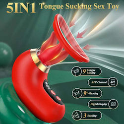 Vagina Sucker Moving Vibrating Tongue