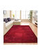 SpitiBazaar Χαλί Ορθογώνιο Γούνινο Κόκκινο 130x190cm