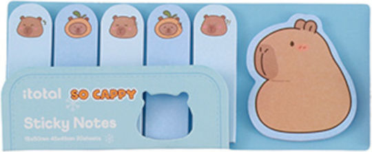 Memo Pads I-total Sticky Bum & Tab Set So Capy Lblue Xl3106n