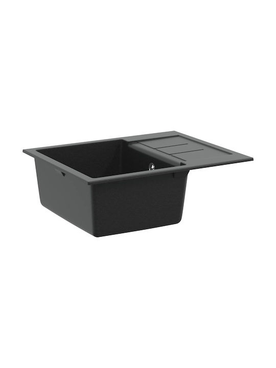 vidaXL Chiuvetă Bucătărie Drop-In Din Granit Li...