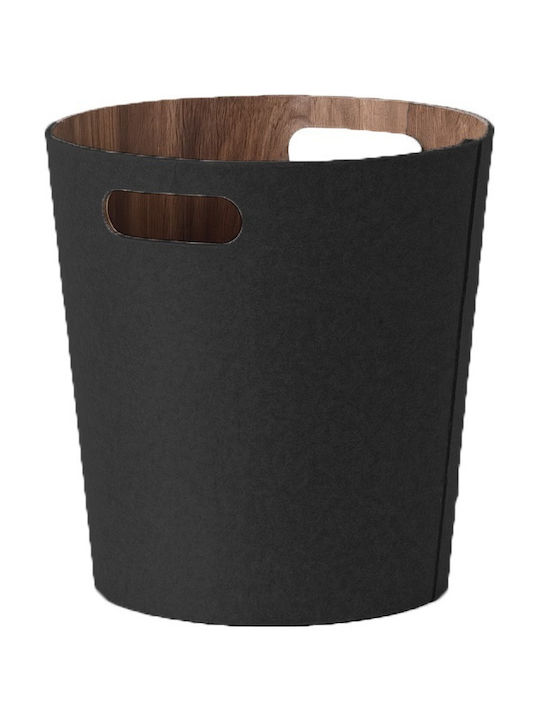 Espiel Set of Decorative Baskets Fabric Black 25x25x30cm 6pcs