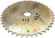 Pinion spate