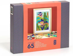 Djeco Atelier 64 Kέντημα Καμβά Άνοιξη