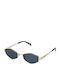 Just Cavalli Unisex Sunglasses with Gold Metallic Frame and Gold Lens JC180 0300