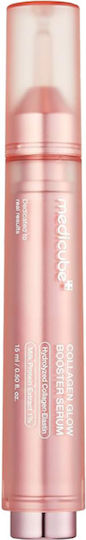 Medicube Collagen Glow Booster Хидратиращ Серум Бустер За Лице с AHA и Пептиди За Блясък и Възстановяване и Подхранване 15ml