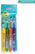 TePe Kids Extra Soft Set Children's Toothbrushes for 6+ Years 4pcs Multicoloured