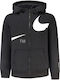 Athleisure Kids Cardigan Cotton Black