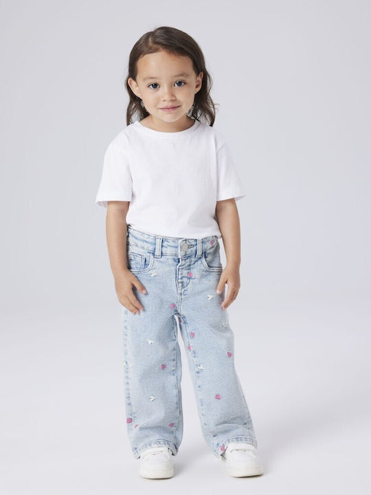 Name It Kinder Schlaghose Jeans Blau