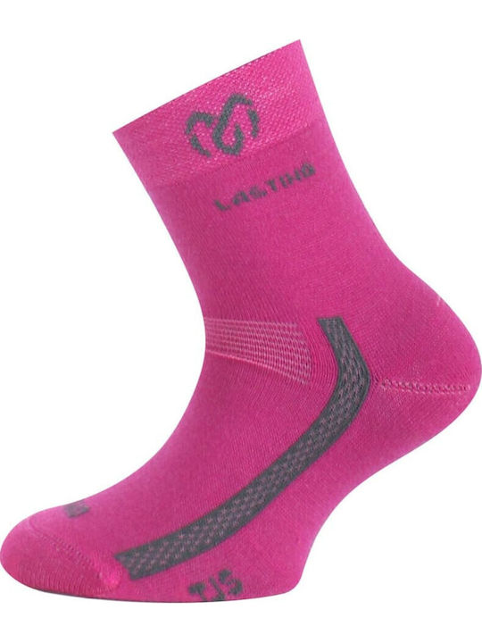 Lasting Kindersocken Fuchsie