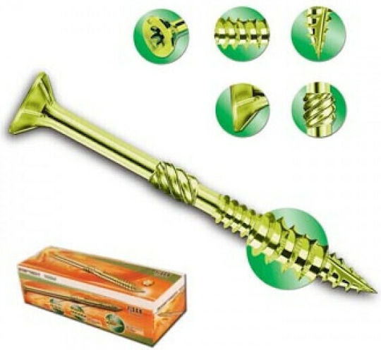 Fisco Ξυλόβιδα Torx με Διάμετρο M8 και Μήκος 80mm