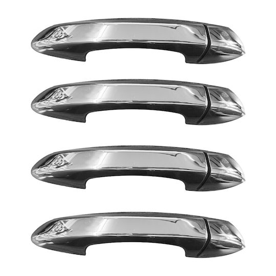 S-dizayn VW Eos Cabrio 2006+ Chrome Metallic Door Handles 2 Doors 2 Pieces