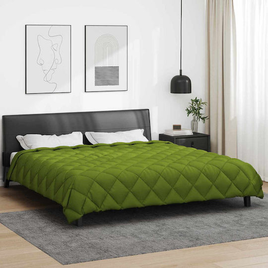 vidaXL Husă de Pilotă Super Dublă 220x240 Verde