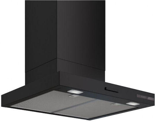 Bosch Απορροφητήρας Καμινάδα 60cm Μαύρος με Wi-Fi