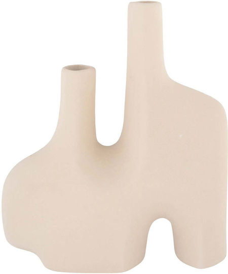 Βάζο Vase Κεραμικό Sand W23,5 X H27 X L8 Cm House Nordic Βάζο Vase Κεραμικό Sand W23,5 X H27 X L8 Cm House Nordic