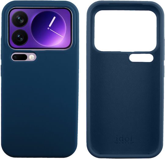 Idol 1991 Velvet Elite Задна корица Силикон / Пластмаса Водоустойчив Син (Xiaomi 17 Pro)