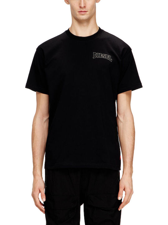 T-shirt Μαύρο
