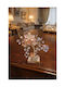 Decorative Crystal Flower Bonsai De Cristal Pink Marble Base 14x7x27cm Galifas 9126421 Galifas