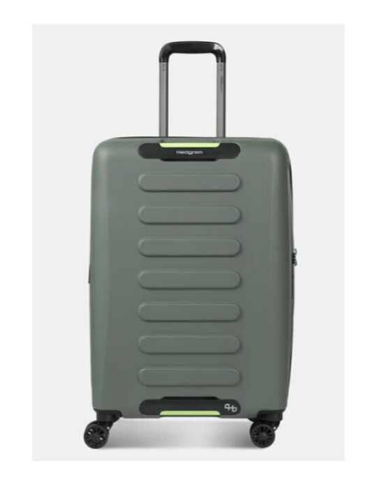 Hedgren Mittlerer Hartschalenkoffer Khaki mit 4 Rädern