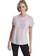 Women's Blouse Short Sleeve Pink