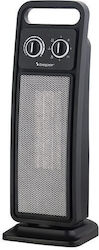 Beeper Κεραμικό Αερόθερμο Δωματίου Δαπέδου Μαύρο 2000W