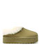 Closed Women's Slippers Green