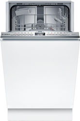 Bosch Πλήρως Εντοιχιζόμενο για 10 Σερβίτσια Π44.8xY81.5εκ. SPV4EKX17E Bosch Πλήρως Εντοιχιζόμενο για 10 Σερβίτσια Π44.8xY81.5εκ. SPV4EKX17E