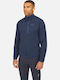 Men's Fleece Cardigan Deep Ink