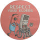 Koupakoupa Respect Your Elders Плот за рязане Стъклен 30x30см 1бр