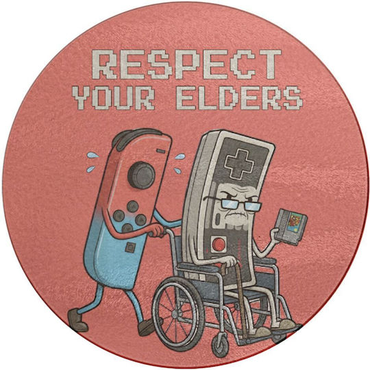 Koupakoupa Respect Your Elders Плот за рязане Стъклен 30x30см 1бр