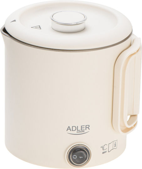 Adler Електрическа Кана 800ml 650W Бежова