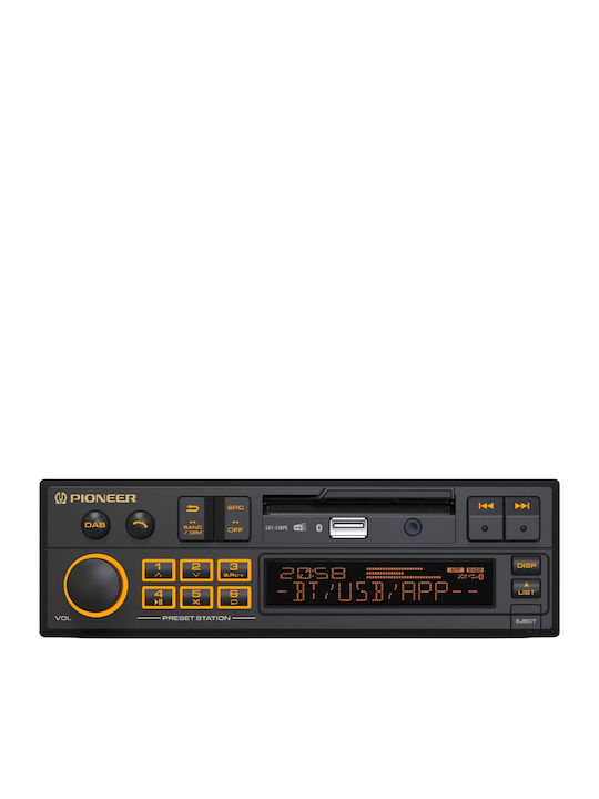 Pioneer Автомобилна Аудио Система 1 DIN Bluetooth USB