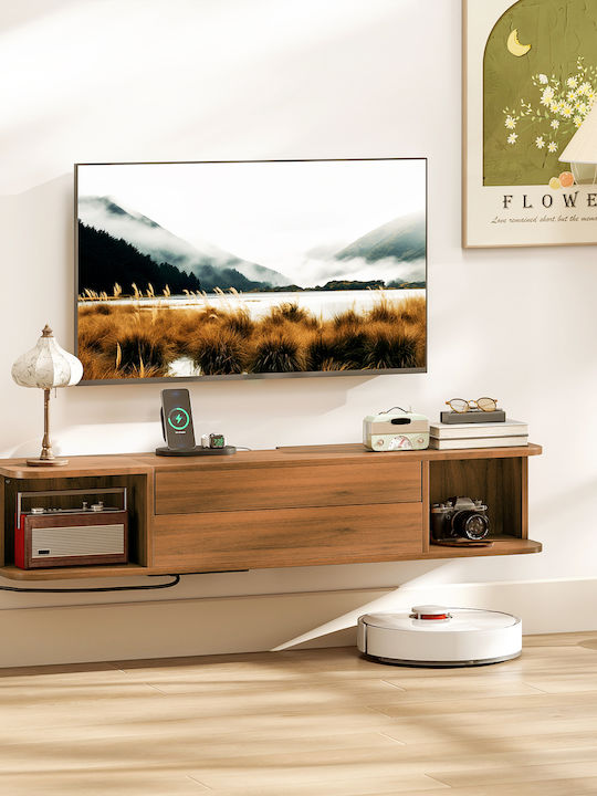 TV-Ständer Karydia M120xP24xH22.4cm