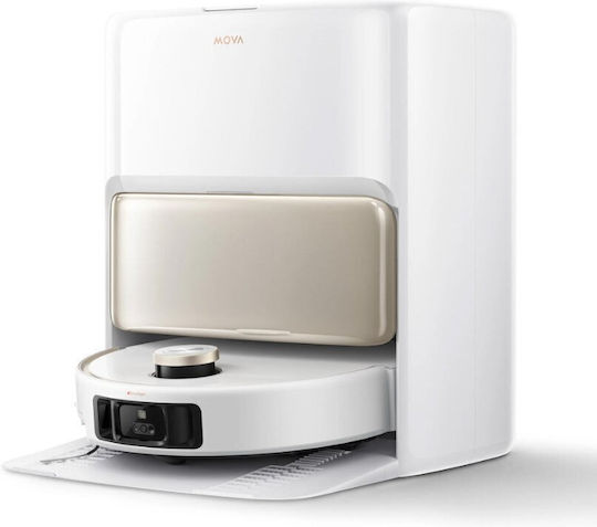Mova V50 Ultra Complete Robot Vacuum Cleaner with Laser Mapping and 24000Pa Suction Power White