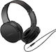 Vivanco Ενσύρματα Over Ear Ακουστικά Μαύρα