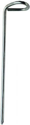 Vango Steel Groundsheet Peg Πασαλάκια 18cm X 4mm Σετ 5 Τεμαχίων Silver