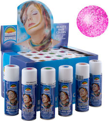 Spray Haarspray Rosa Glitter