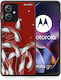 Candy Cane Motorola Moto G54 Θήκη