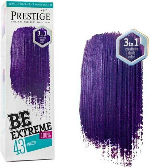 Prestige Toner Χωρίς Αμμωνία 43 Indigo 100ml