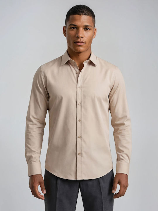 Aristoteli Bitsiani Long-sleeved Cotton Shirt B...