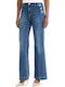 Women's Jean Trousers Flared Blue