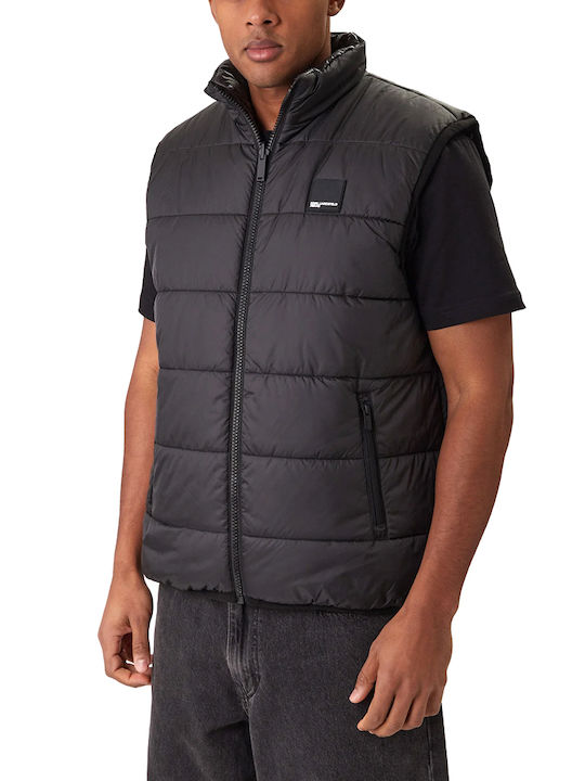 Sleeveless Jacket Puffer Black