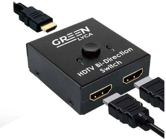 Green-lyca Gl69406 Μετατροπέας Αμφίδρομος Διακόπτης Hdmi