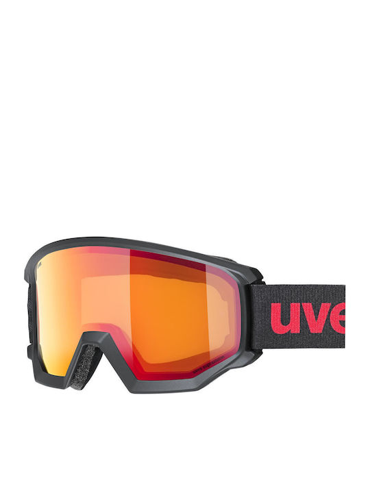 Uvex Masca de schi și snowboard Pentru adulți Negru cu Lentilă în culoarea Negru Uvex Masca de schi și snowboard Pentru adulți Negru cu Lentilă în culoarea Negru